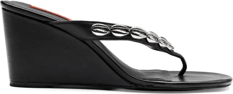 Simon Miller Soleil sandalen met ronde neus Zwart