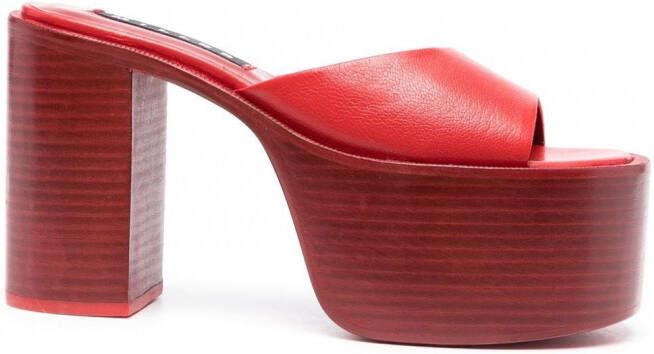 Simon Miller Slip-on sandalen Rood