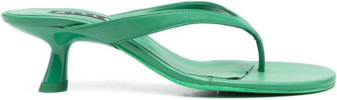 Simon Miller Slip-on sandalen Groen
