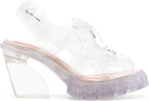 Simone Rocha Jelly sandalen Beige