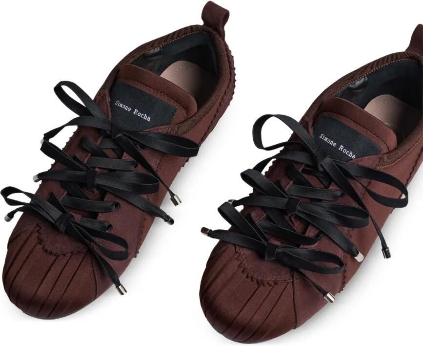 Simone Rocha Ballerina Grip sneakers Bruin - Foto 2