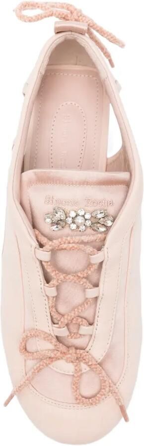 Simone Rocha Ballerina Grip sneakers met uitgesneden details Roze - Foto 3