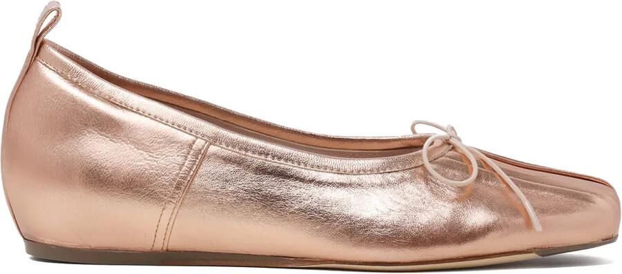 Simone Rocha Ballerina's met geplooide neus Roze