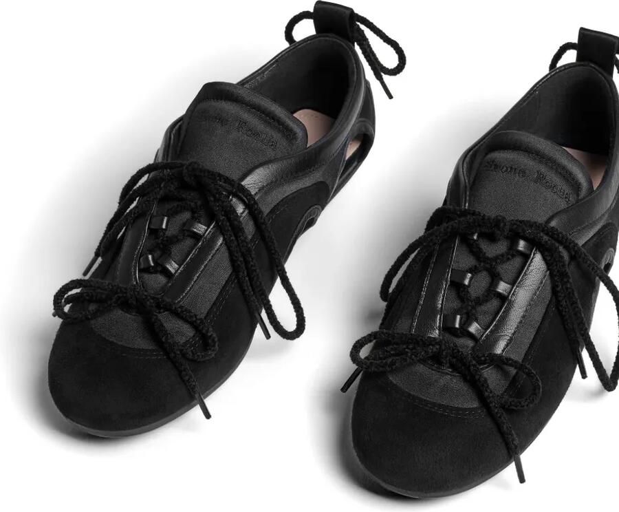 Simone Rocha Ballerina's met uitgesneden details Zwart - Foto 2