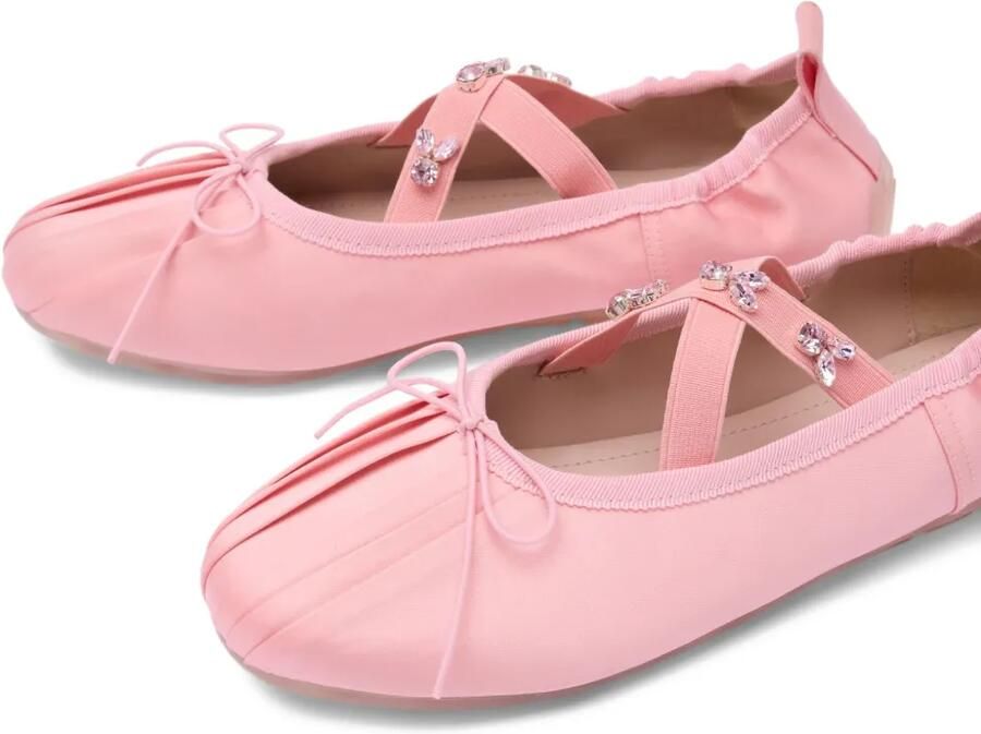 Simone Rocha Grip ballerina's Roze - Foto 3