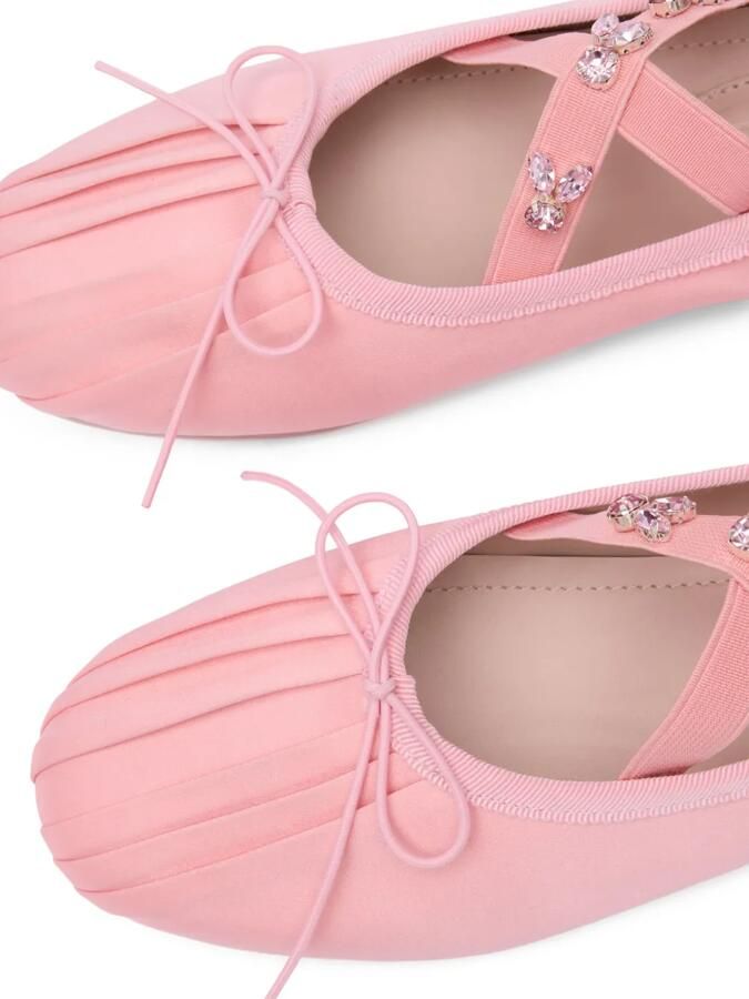 Simone Rocha Grip ballerina's Roze - Foto 2