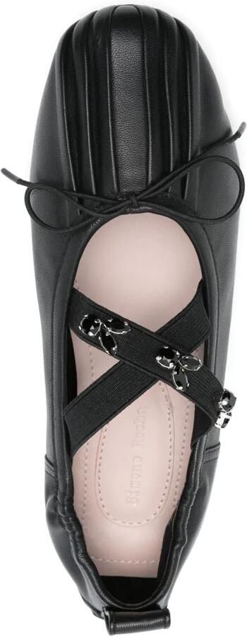 Simone Rocha Grip ballerina's Zwart - Foto 4