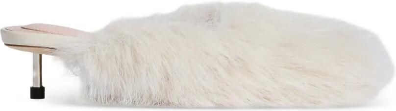 Simone Rocha Muiltjes van imitatiebont Beige