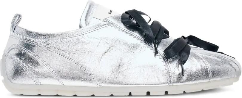 Simone Rocha Ribbon ballerina's Zilver