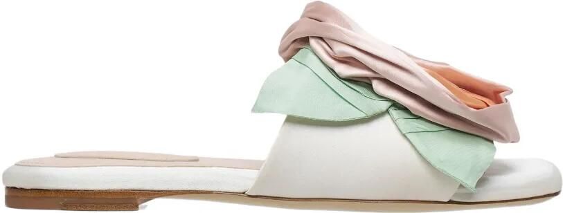 Simone Rocha Sandalen met rozet Wit