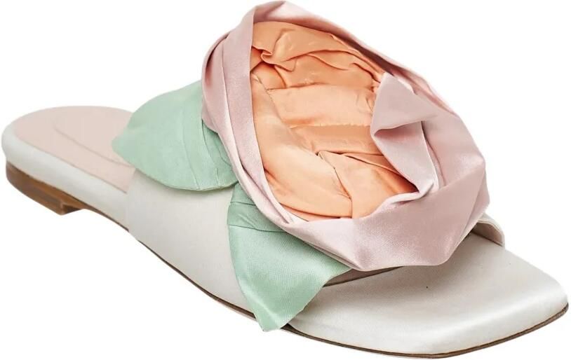 Simone Rocha Sandalen met rozet Wit - Foto 3