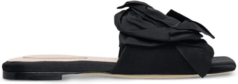 Simone Rocha Sandalen met rozet Zwart