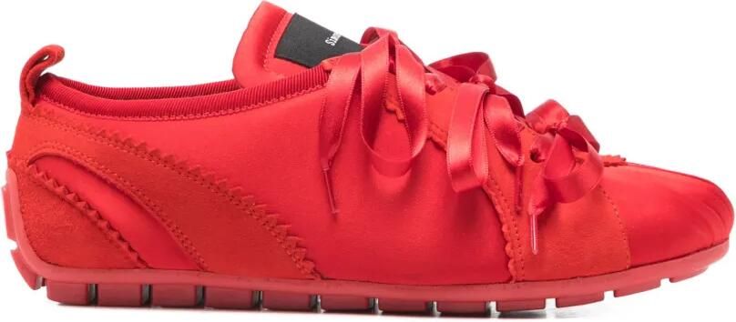Simone Rocha Sneakers met strik Rood