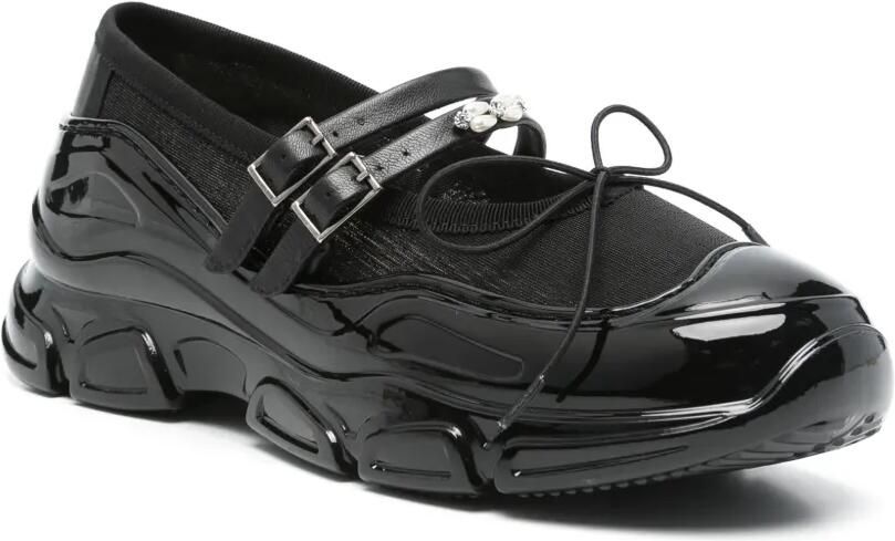 Simone Rocha Tracker ballerina's Zwart - Foto 2
