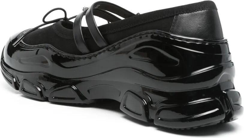 Simone Rocha Tracker ballerina's Zwart - Foto 3