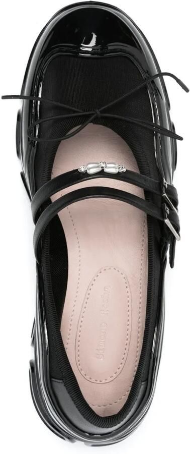 Simone Rocha Tracker ballerina's Zwart - Foto 4