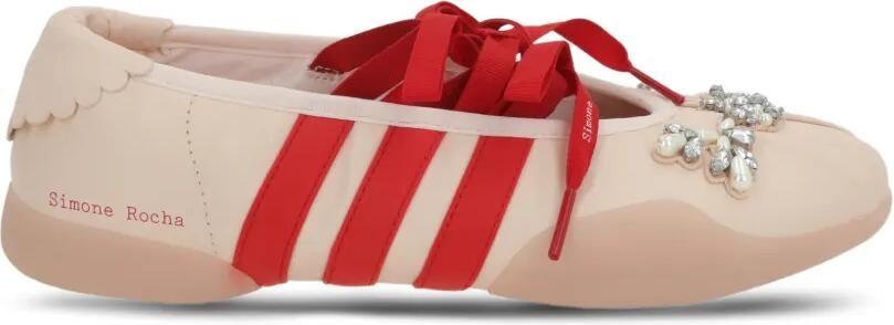 Simone Rocha x adidas Taekwondo ballerina's Roze