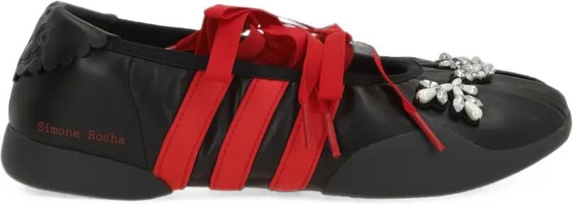 Simone Rocha x adidas Taekwondo ballerina's Zwart