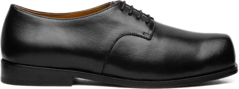 SINE & COSINE Hannes derby schoenen met vierkante neus Zwart