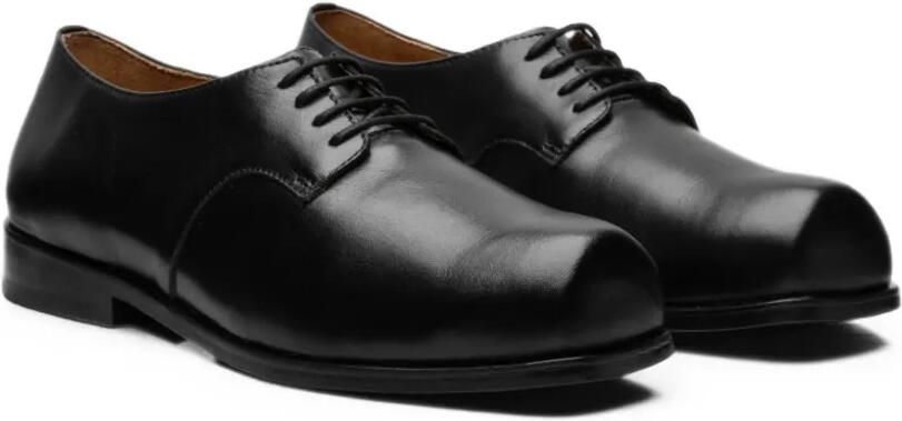SINE & COSINE Hannes derby schoenen met vierkante neus Zwart - Foto 3