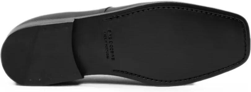 SINE & COSINE Hannes derby schoenen met vierkante neus Zwart - Foto 5