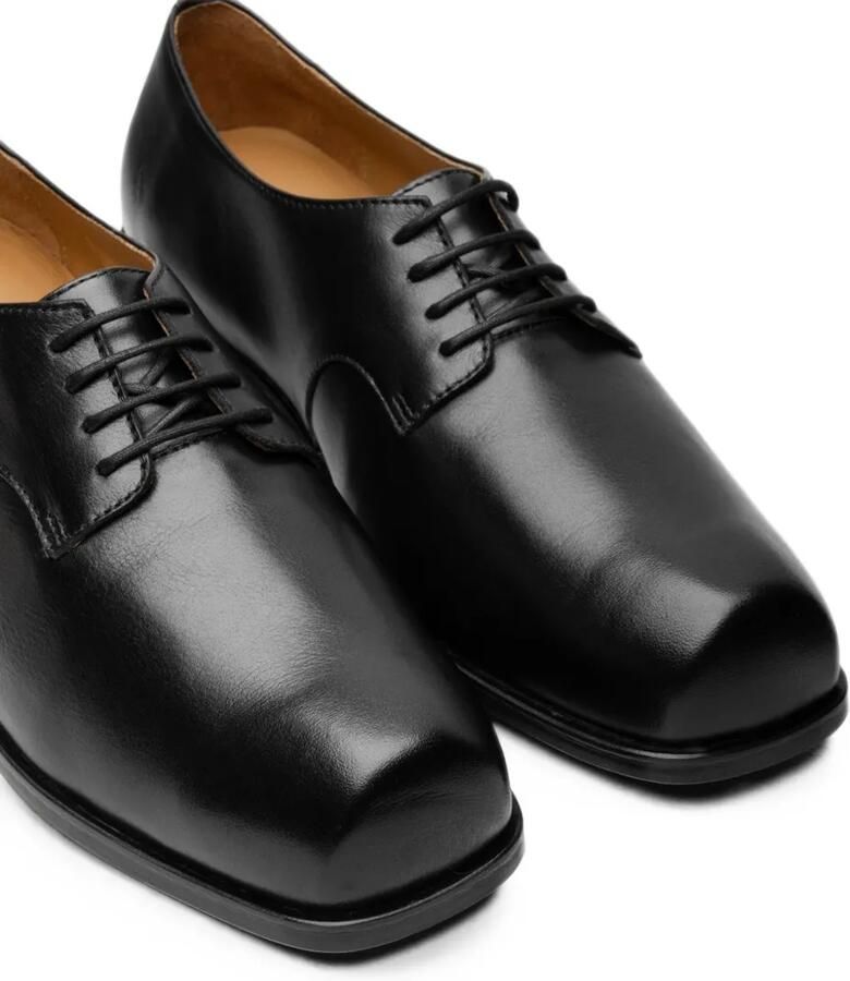 SINE & COSINE Hannes derby schoenen met vierkante neus Zwart - Foto 2