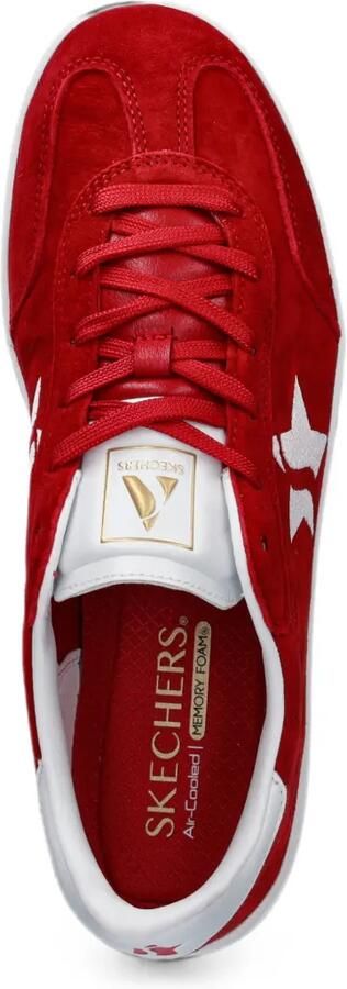 Skechers Academy Court Charm sneakers met sterpatch Rood - Foto 3