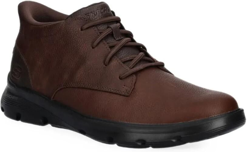 Skechers Arch Fit Garza Ridley leren laarzen Bruin - Foto 3