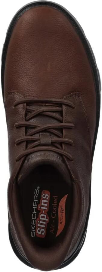 Skechers Arch Fit Garza Ridley leren laarzen Bruin - Foto 4