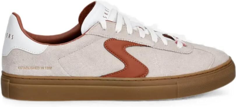 Skechers Arch Fit Legend Romah sneakers met logo-patch Beige