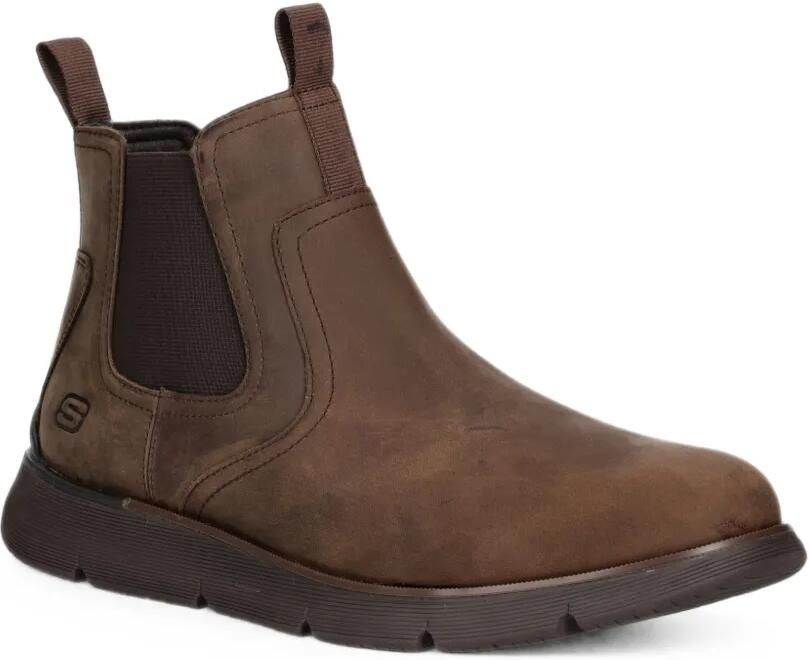 Skechers Augustino Paulo Chelsea enkellaarzen Bruin - Foto 3