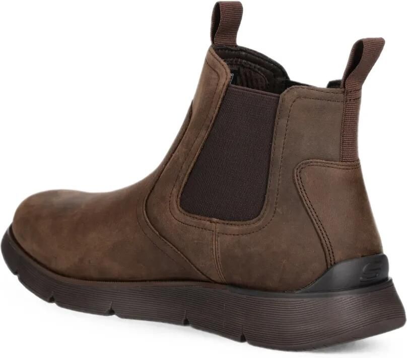 Skechers Augustino Paulo Chelsea enkellaarzen Bruin - Foto 2