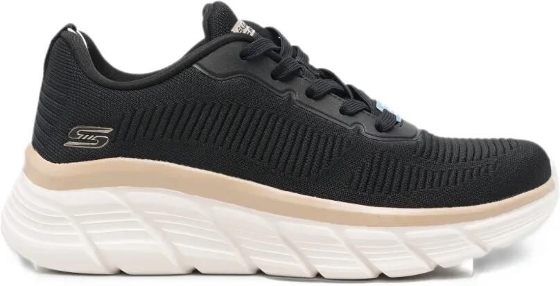 Skechers Bobs knit sneakers Zwart