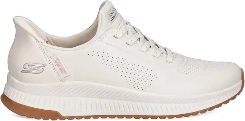 Skechers Bobs Squad 4 Slip-Ins sneakers met geperforeerde details Beige