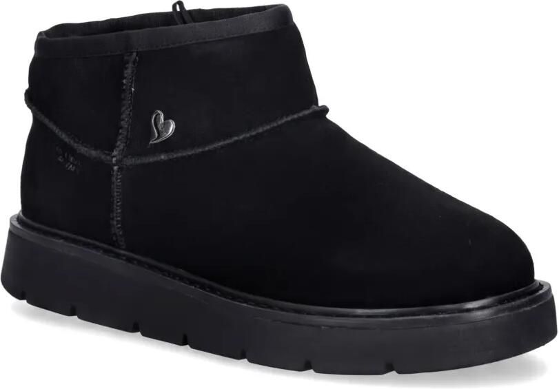 Skechers Cozy Mini suède enkellaarzen Zwart - Foto 3