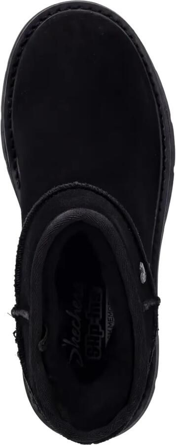 Skechers Cozy Mini suède enkellaarzen Zwart - Foto 4
