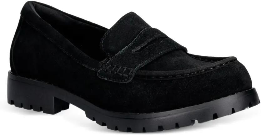 Skechers Cypress Chic Surge suède loafers met chunky zool Zwart - Foto 3