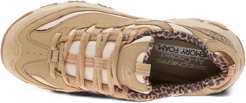 Skechers D'Lites Wild Charm lace-up sneakers Beige - Foto 4