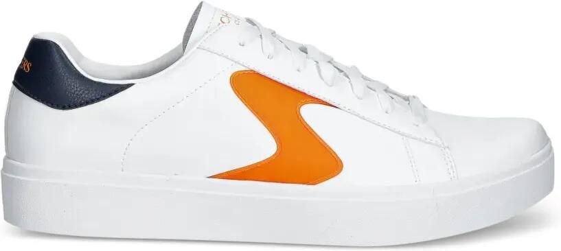 Skechers Eden LX Court Classics sneakers met logo-patch Wit
