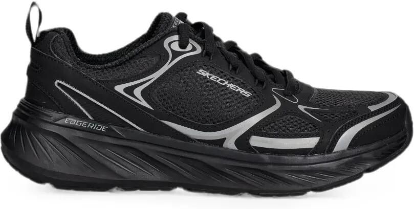 Skechers Edgeride Exodis mesh sneakers Zwart