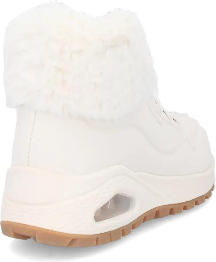 Skechers Enkellaarzen met veters en afwerking van imitatiebont Beige - Foto 2