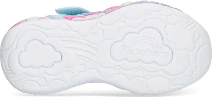 Skechers Eternal Heart Lights sneakers met glitters Blauw - Foto 5