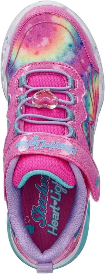 Skechers Flutter Heart Lights Groovy Swirl sneakers Roze