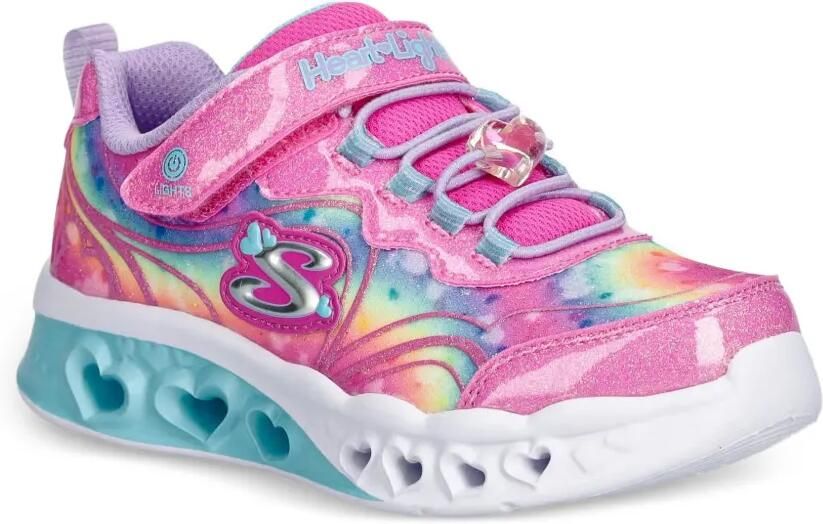 Skechers Flutter Heart Lights Groovy Swirl sneakers Roze - Foto 3
