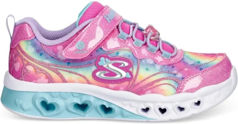 Skechers Flutter Heart Lights Groovy Swirl sneakers Roze - Foto 4