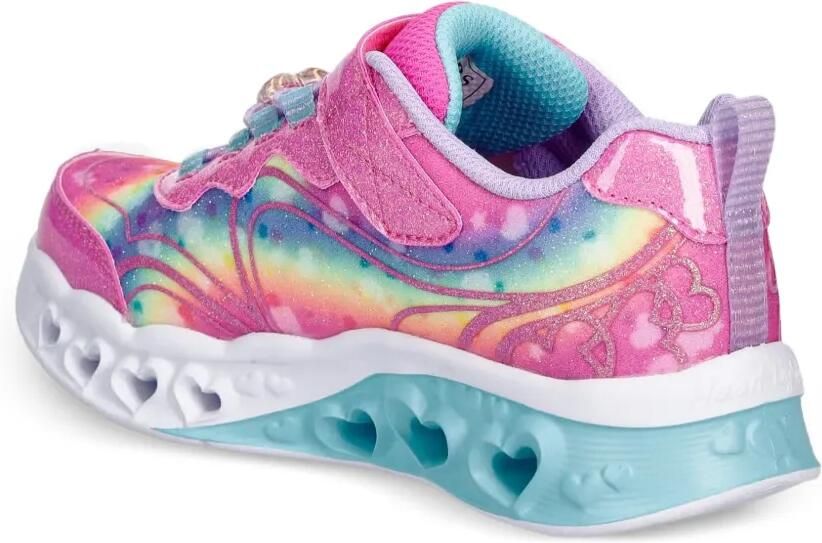Skechers Flutter Heart Lights Groovy Swirl sneakers Roze - Foto 2