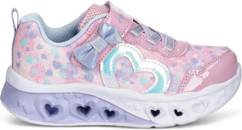 Skechers Flutter Heart Lights sneakers Roze - Foto 3
