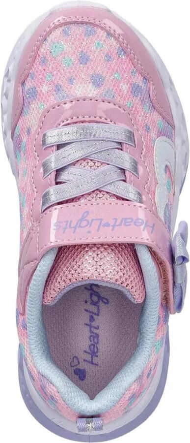 Skechers Flutter Heart Lights sneakers Roze - Foto 4