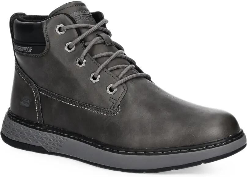 Skechers Garlan Deno waterdichte veterlaarzen Grijs - Foto 3