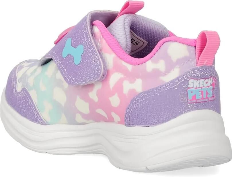Skechers Glimmer Kicks Sketch sneakers met applicatie en glitters Paars - Foto 3